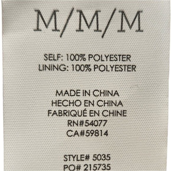 CAbi Gelato Top 5035 Blouse Sleeveless Chiffon Pastel Watercolor Flowy Pink M - Picture 14 of 15